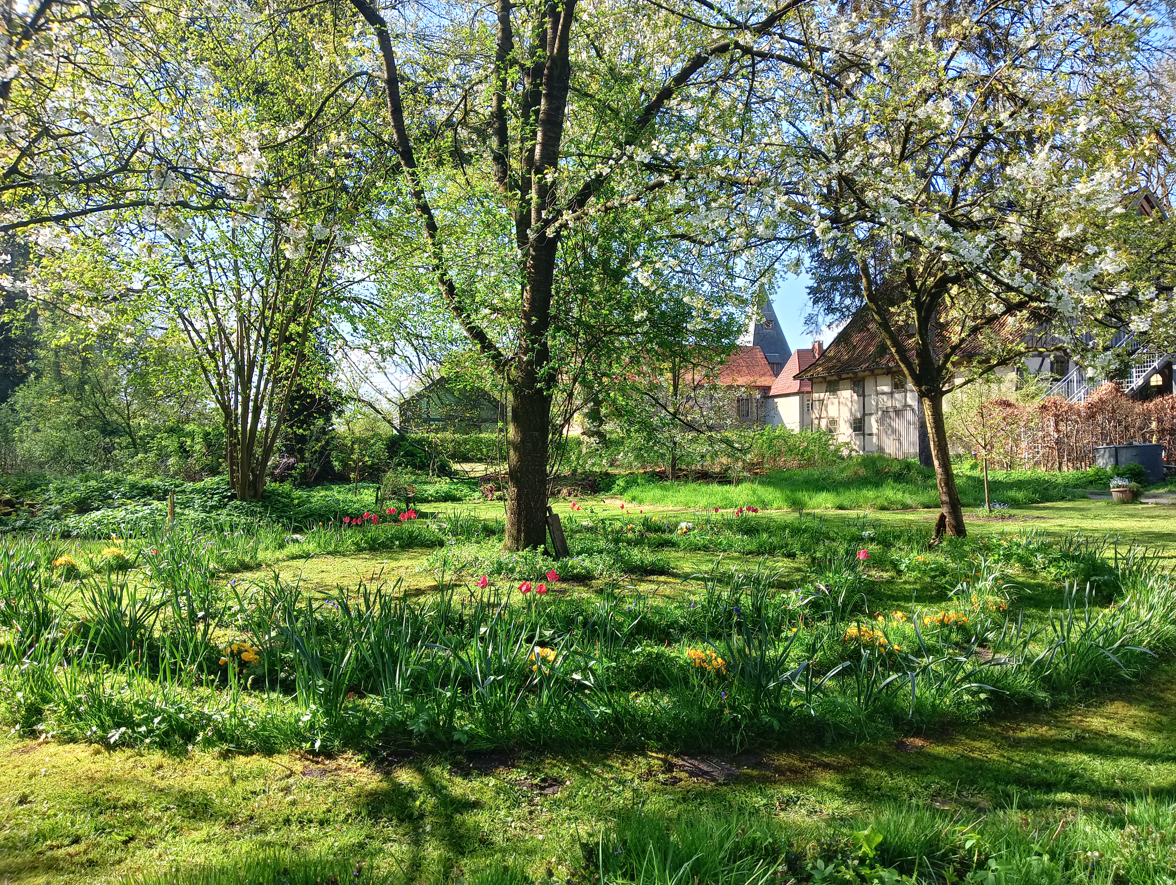 Garten beim Kloster Malgarten